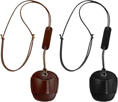 Produktbild von Brillenband aus Leder, wiederverwendbarer Brillenhalter | Tragbare Sonnenbrillentasche, leichtes Reiseaccessoire für Männer und Frauen