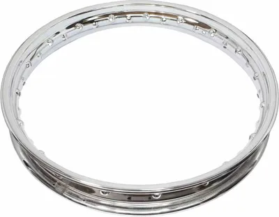 Obrázok produktu pre 18" 1,85x18 MZ ES125 ES150 ETS125 ETS150 TS125 TS150 zadný chrómovaný oceľový ráfik