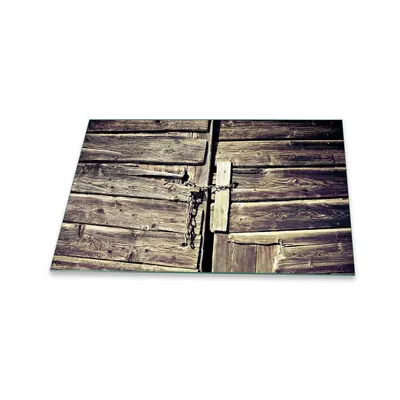 Immagine prodotto di Piastra di copertura per piano cottura in ceramica 1 pezzo 80x52 legno nero copertura alzatina in vetro