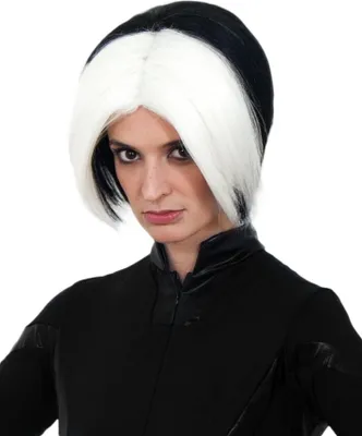 Produktbild von Anime Perücke weiß-schwarz