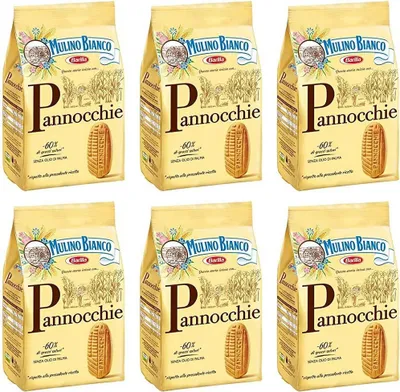 Produktbild von 6x Mulino Bianco kekse Pannocchie mit Cornflakes 350g biskuits cookies kuchek