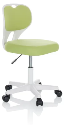 Obrázok produktu pre hjh OFFICE detská otočná stolička KIDDY TOP W stolová stolička pre deti výškovo nastaviteľná bez podrúčok látka