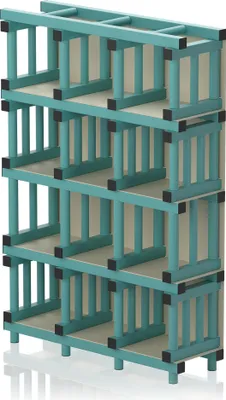 Produktbild von Sport-Thieme Aufbewahrungsregal für Schwimmbad-Equipment by Vendiplas, Aqua