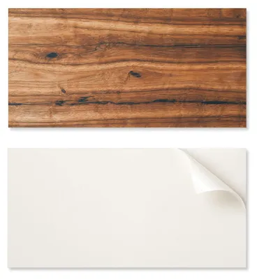 Obrázek produktu pro Vinylová deska s potiskem – dekorace do ložnice, rozměry 120 x 60 cm, vzhled dřeva