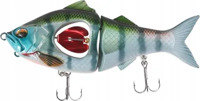 Produktbild von XXL WOBBLER KÖDER für HECHT, WELS, ZANDER, Rotierende SCHWINGUNG 13,5cm 35g