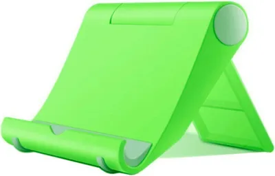 Immagine prodotto di Supporto pieghevole per telefono e tablet da tavolo multifunzionale e regolabile Verde
