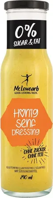 Produktbild von Mr. Lowcarb Dressing Honig-Senf (240ml Glas)