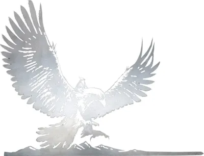 Produktbild von Weta Workshop „Der Herr der Ringe“-Trilogie – Gandalf auf Gwaihir, Metallvogel-Silhouette