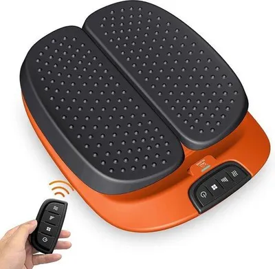 Productafbeelding van Elektrische voetmassage met warmte en instelbare vibratiesnelheid voor verlichting van voetpijn