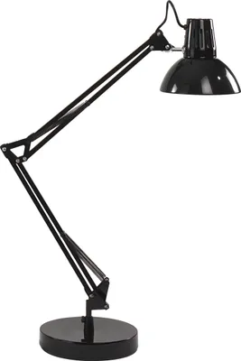 Produktbild von Desk-Modern Office Lamp Wally Metall Schwarz Und Kupfer 1 Licht E27
