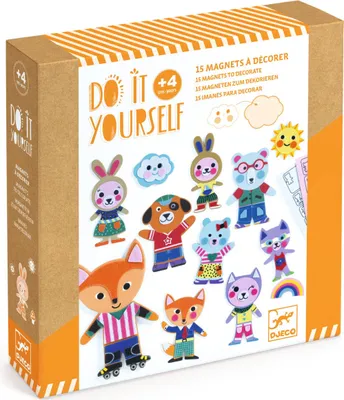 Produktbild von Djeco-DIY: Magnete Funky family