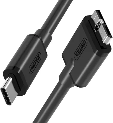 Produktbild von UNITEK PRZEWÓD DO DYSKU microUSB/USB-C USB 3.1 1M
