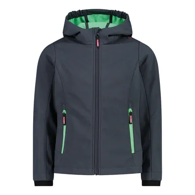 Produktbild von Cmp Kid G Jacket Fix Hood Asphalt-Menta 116