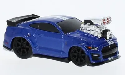 Produktbild von Maisto MAI15526-15576 - 1/64 Ford Mustang Shelby GT 500, blau, 2020 - Neu