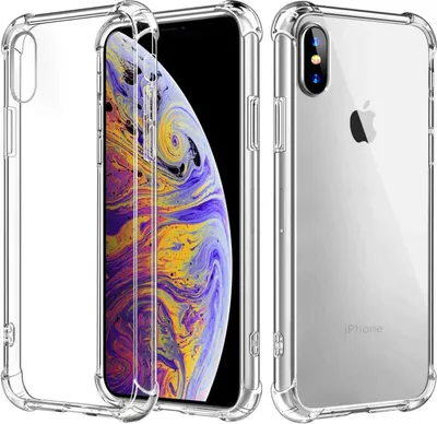 Produktbild von iPhone X / iPhone XS Hülle AVANA Schutzhülle Klar Durchsichtig Bumper Case Transparent