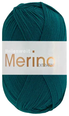 Produktbild von Lana Grossa - Meilenweit 100g Merino Extrafine uni 2472 opalgrün