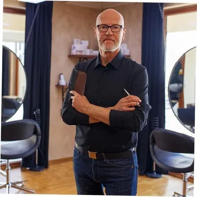 Produktbild von Leichte und Einfach zu Tragende PolyurethanFriseurwerkzeugtasche für Haarschneide Satz mit Scherentasche und Clips Aufbewahrung für Friseure im Salon und Reisen
