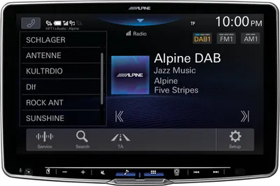 Produktbild von Alpine iLX-F115DU8s schwenkbar