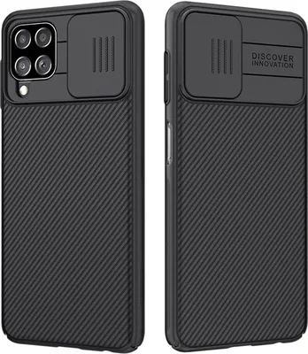 Image de Nilkin CamShield Case Slim Housse de protection pour téléphone portable avec protection de la caméra compatible avec Samsung Galaxy A22 4G (A225F)