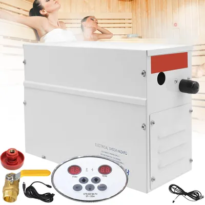 Sauna-Dampfgenerator 3 kW, 220 V, digitaler Regler, 25-55 °C, 2-3 m³