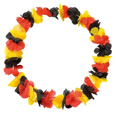 Produktbild von Blumenkette "Laola" Deutschland-Farben deutschland-Farben