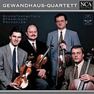 Produktbild von Gewandhaus-Quartett: Streichquartette