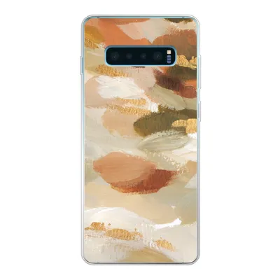 Produktbild von MuchoWow® Handyhülle Schutzhülle Hülle für Samsung Galaxy S10 Lite Farbe - Gold - Braun Silikon Softcase Handy Hülle - Schutz