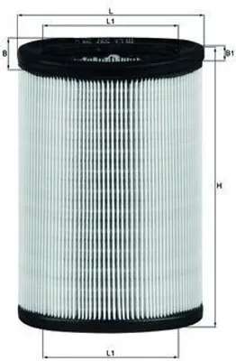Obrázek produktu pro Vzduchový filtr MAHLE ORIGINAL LX 597