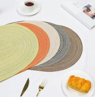 Produktbild von Famanu Platzsets Set aus 6 - Waschbar und Hitzebeständig - 50 x 35 cm