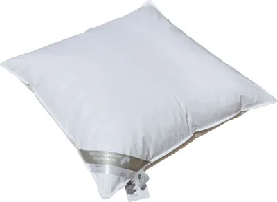 Produktbild von Betten Hofmann Flauschig weiches Daunenkissen Kopfkissen 80x80 cm Kissen 450 g 100% neue Daunen