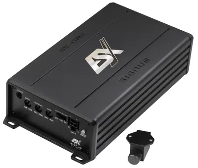Zdjęcie produktu dla ESX SX-ONE – Mini wzmacniacz jednokanałowy, klasa D