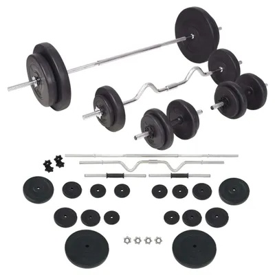 Immagine prodotto di Set di bilancieri e manubri da 90 kg