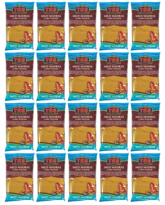 Produktbild von TRS Madras Curry Pulver mild 20x100g