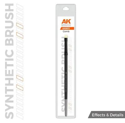 Produktbild von AK Interactive S.L. AK-B011 AK Synthetic Brush - COMB