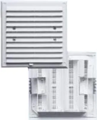Obrázok produktu pre Kratka Wentylacyjna Z Żaluzją 175*175Mm Biała