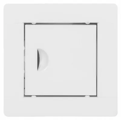 Produktbild von Kobe Revisionstür Wartungsklappe Metall Weiß 10x10 cm