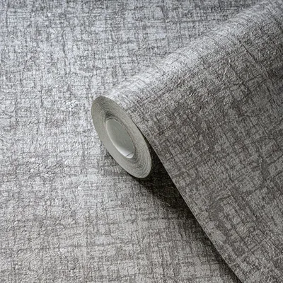 Produktbild von Stein Optik-Tapete Grau Silber - Vlies Tapete in Natur Stein-Optik modern livingwalls (KG-174789)