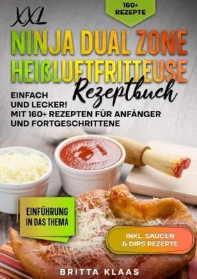 Produktbild von XXL Ninja Dual Zone Heißluftfritteuse Rezeptbuch