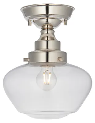 Immagine prodotto di Lampada a sospensione CAMBERLEY in nichel 1xE27x20W metallo, dimensioni: 31x25x25 cm, IP20, Endon