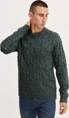 Produktbild von CASUAL FRIDAY CFKarl Herren Strickpullover Grobstrick Pullover mit Rundhalsausschnitt O-Neck Zopfstrick