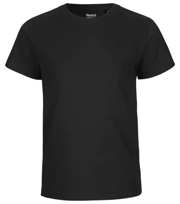 Produktbild von Neutral - T-Shirt für Kinder, kurzärmlig LT4895 (146) (Schwarz)