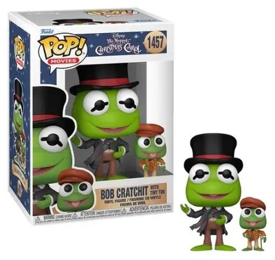 Immagine prodotto di Il Canto di Natale dei Muppets - Bob Cratchit con Tiny Tim 1457 - Funko Pop! Figur