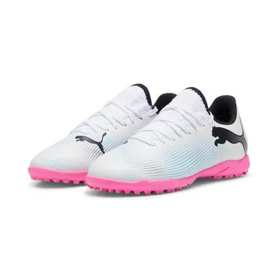 Produktbild von Puma FUTURE 7 PLAY TT Jr. PUMA WHITE-PUMA BLACK-POISON P 37
