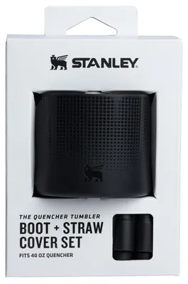Image de Bouteille Stanley The Quencher + couvercle à paille - 1180 ml Noir