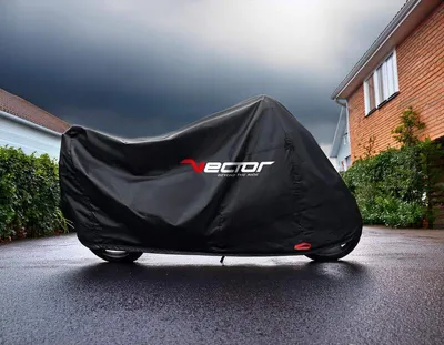 Immagine prodotto di VECTOR H2O Telone da interno/esterno per moto/scooter - Nero - L