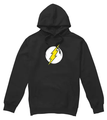 Produktbild von Flash - Kapuzenpullover für Herren/Damen Uni, Polyester-Baumwollmischgewebe TV41346 (XXL) (Schwarz)