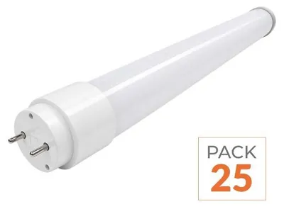 Image de Pack de 25 - Tube LED 150cm T8 G13 22W 100lm/W - Blanc Froid 6000K - 8000K