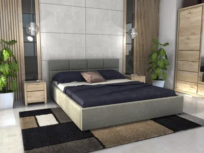 Obrázek produktu pro Postel LIDIA 160x200 šedá