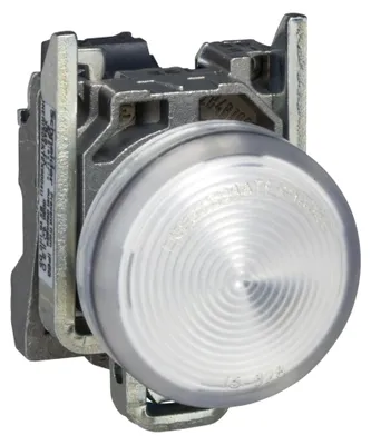 Produktbild von Schneider Electric XB4BVM1, Weiß, IP66, CSA, 230-240 V, 2,2 cm