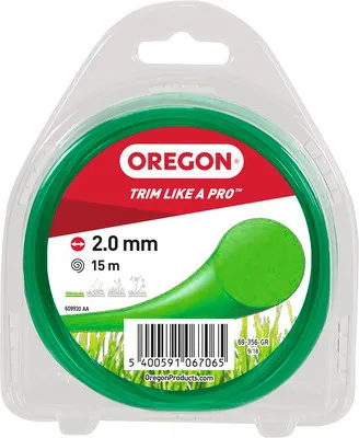 Produktbild von Trimmerfaden OREGON 69-356-GR 2,0mm, 15m, grün